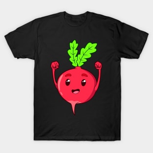 Cartoon radish T-Shirt